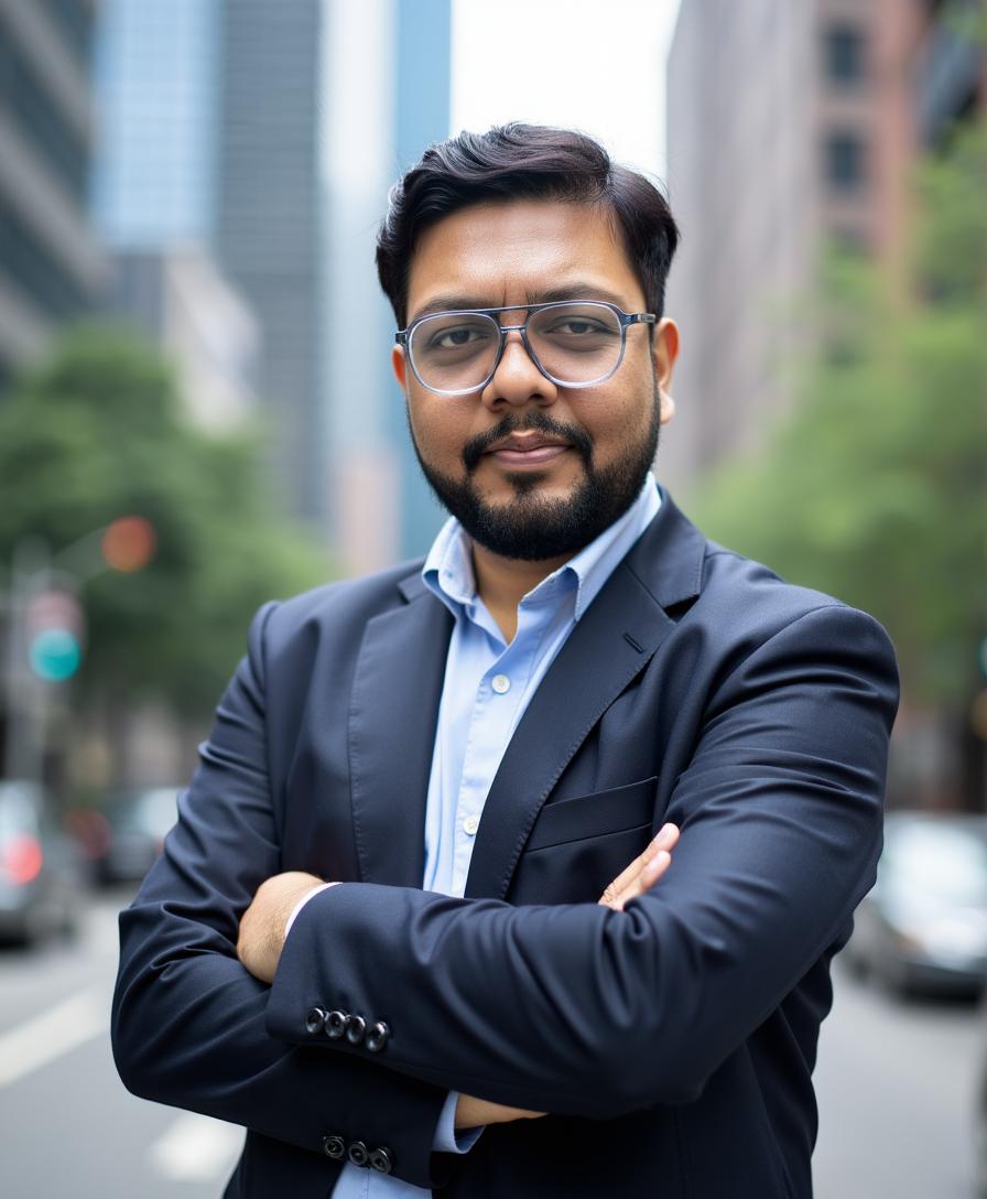Souritra Banerjee city portrait